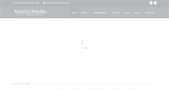 Desktop Screenshot of kanzlei-wrobel.de